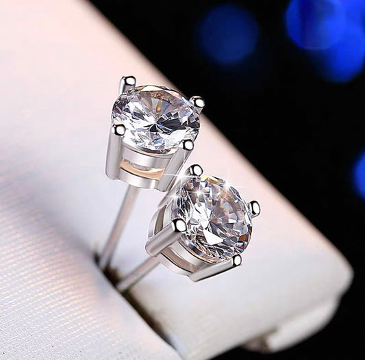 1.0 Carat
Moissanite
Diamond Earrings