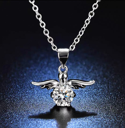 1.0 Carat Moissanite Diamond Necklace