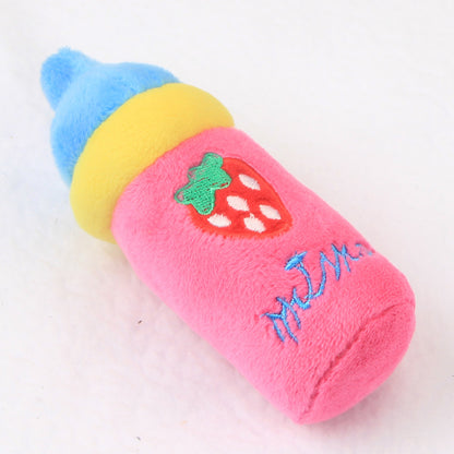 Pet Supplies Popular Dog Plush Toys Bite Resistant Pet Toys Fruit Sound Toys Wholesale