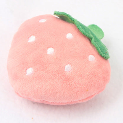 Pet Supplies Popular Dog Plush Toys Bite Resistant Pet Toys Fruit Sound Toys Wholesale