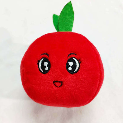 Pet Supplies Popular Dog Plush Toys Bite Resistant Pet Toys Fruit Sound Toys Wholesale
