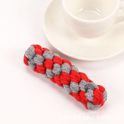 Cotton Rope Pet Toys Wholesale Handwoven Animal Series Dog Toys Dog Grinding Supplies