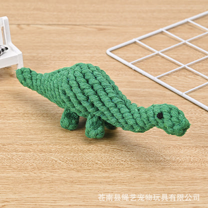 Cotton Rope Pet Toys Wholesale Handwoven Animal Series Dog Toys Dog Grinding Supplies
