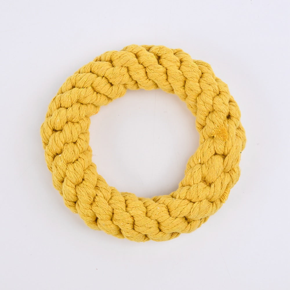 Cotton Rope Pet Toys Wholesale Handwoven Animal Series Dog Toys Dog Grinding Supplies