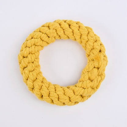Cotton Rope Pet Toys Wholesale Handwoven Animal Series Dog Toys Dog Grinding Supplies