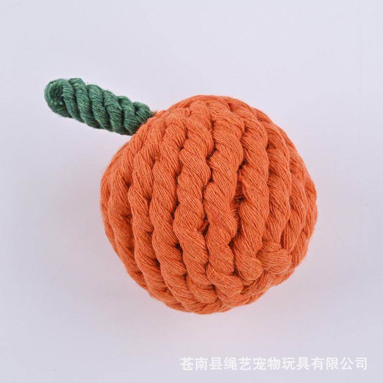 Cotton Rope Pet Toys Wholesale Handwoven Animal Series Dog Toys Dog Grinding Supplies