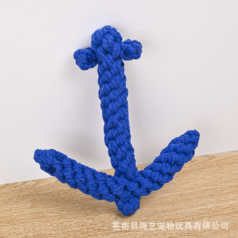Cotton Rope Pet Toys Wholesale Handwoven Animal Series Dog Toys Dog Grinding Supplies