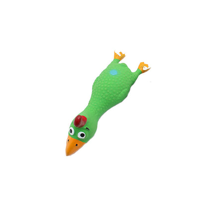 Pet Latex Sounding Toys Dog Toys Wholesale Dog Toys Bite Resistant Singing Screaming Chicken Grinding Small Screaming Chicken