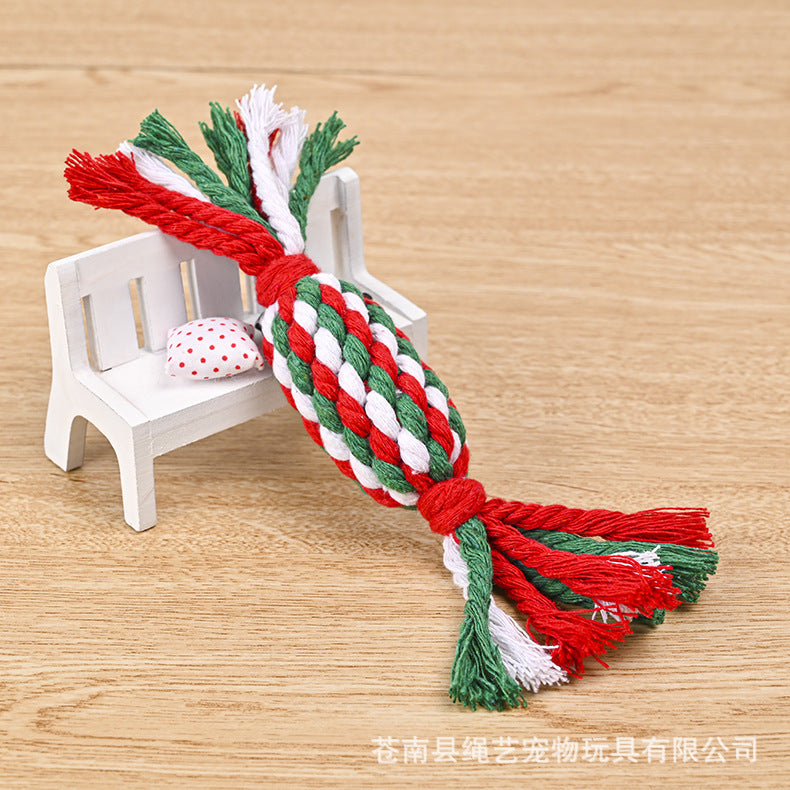 Cotton Rope Pet Toys Wholesale Handwoven Animal Series Dog Toys Dog Grinding Supplies