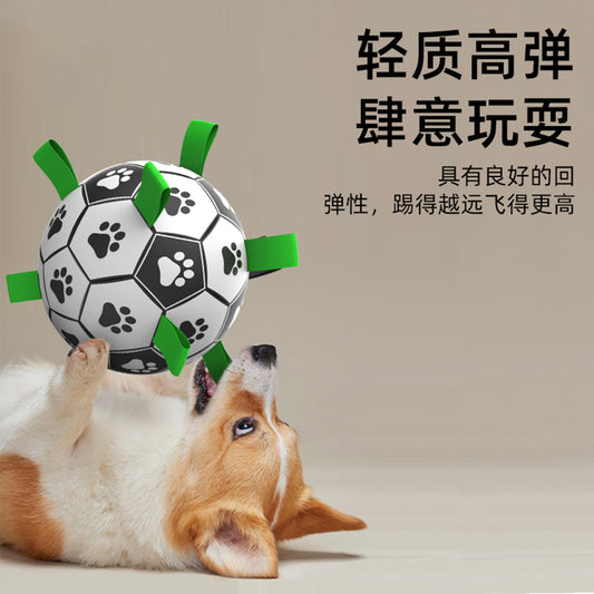 Amazon hot pet toys dog tour football puppy toy ball training pet ball supplies wholesale